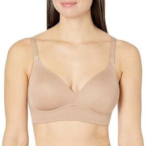 Warner's Beige Bra Blissful Benefits Comfort Smoothing Size 40D